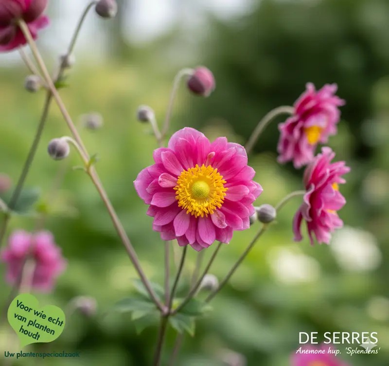 Anemone hupehensis 'Splendens' P11