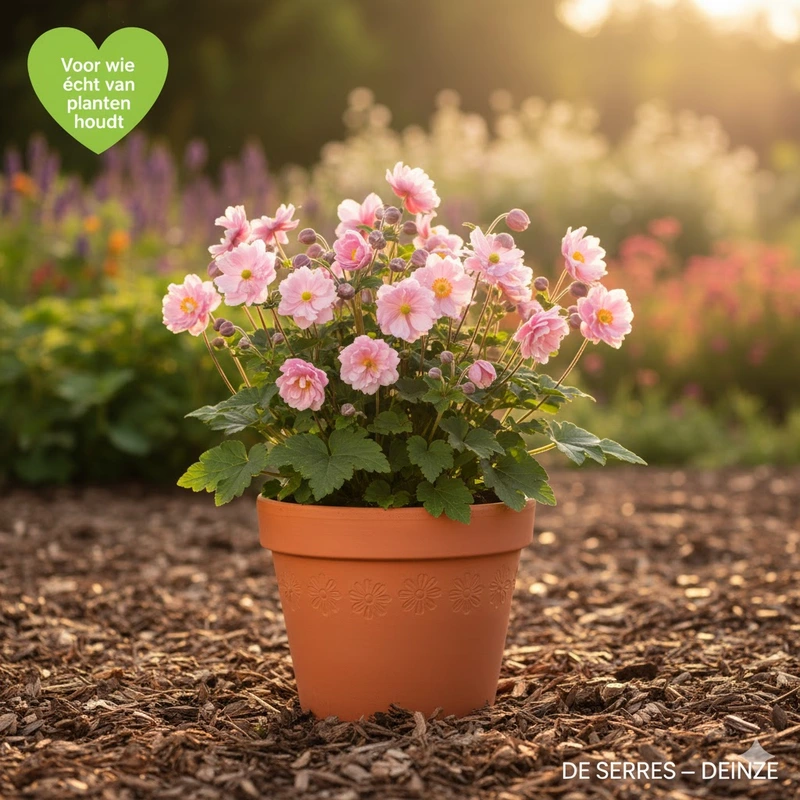 Anemone japonica 'Mont Rose' P9