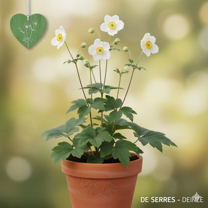 Anemone tomentosa 'Albadura' P9