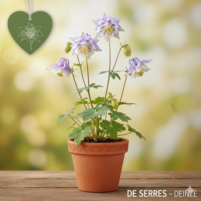 Aquilegia hybrida 'Mrs M. Nicholls' P9