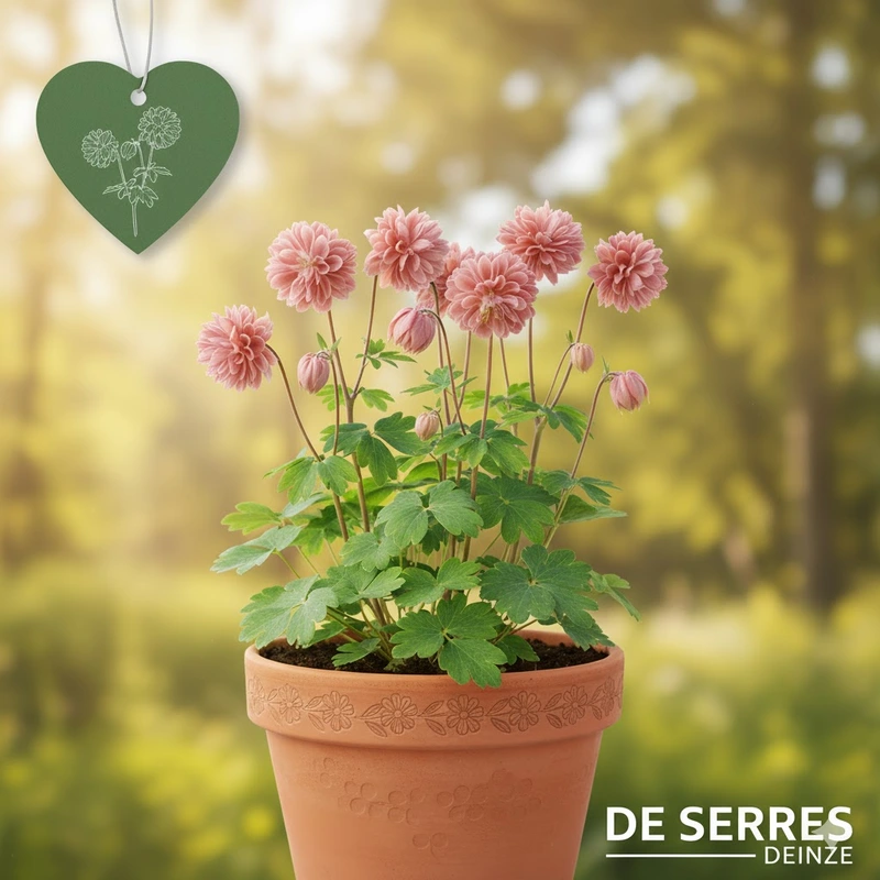 Aquilegia vulgaris 'Heidi' P9