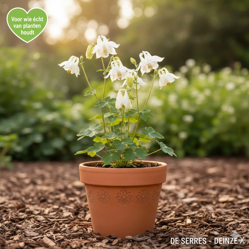 Aquilegia vulgaris 'Nivea' P9