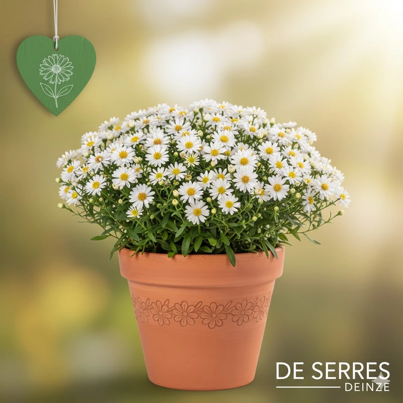 Aster dumosus 'Schneekissen' P10.5