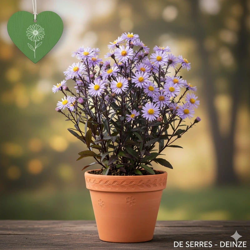 Aster laevis 'Glow in the Dark' P9