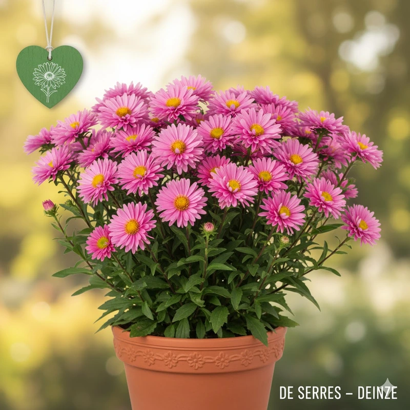 Aster novae-angliae 'Barr´s Pink' P9