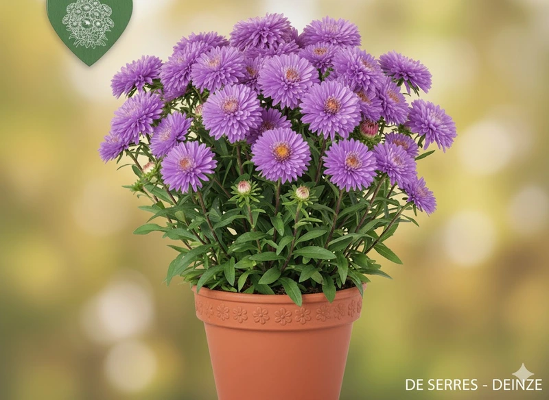 Aster novi-belgii 'Treffpunkt' P9