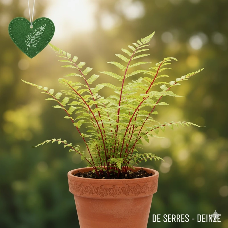 Athyrium filix-femina 'Lady in Red' P9
