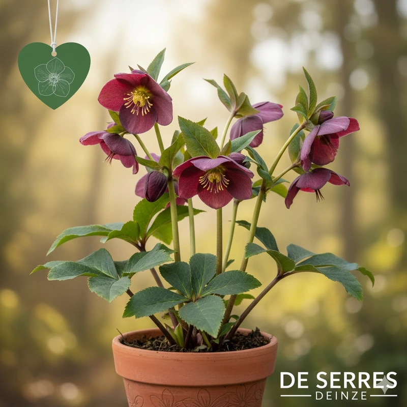 Helleborus atrorubens