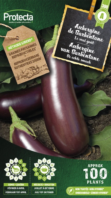 aubergine paarse van barbentane