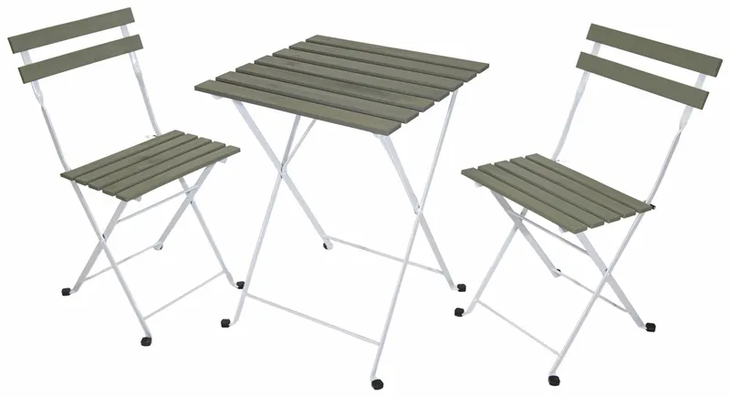 Bach Bistroset White/Green L43/55W39/54H79/70