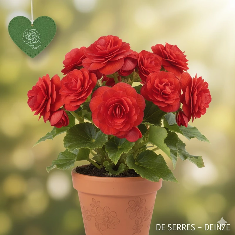 Begonia 'gefüllt rot'