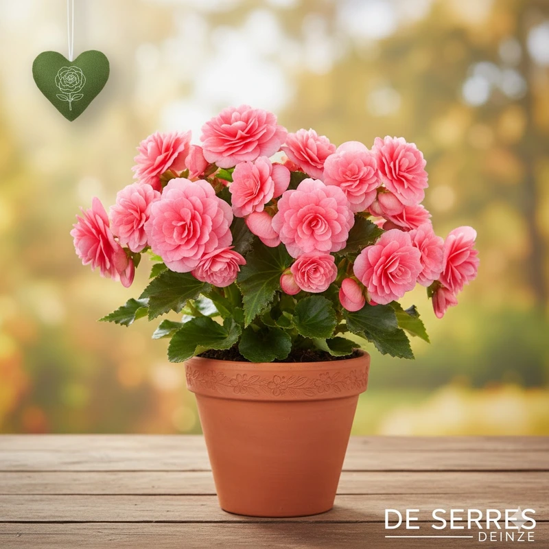 Begonia 'gefüllt rosa'