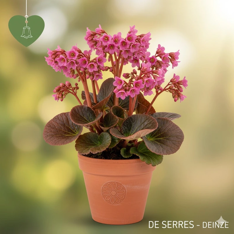 Bergenia purpurascens 'Wintermärchen' P9