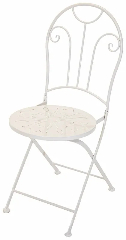 Bidart Bistro Chair White D39H91