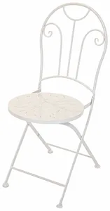 Bidart Bistro Chair White D39H91