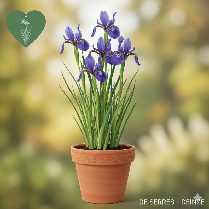 Iris sibirica 'Blue King' P11