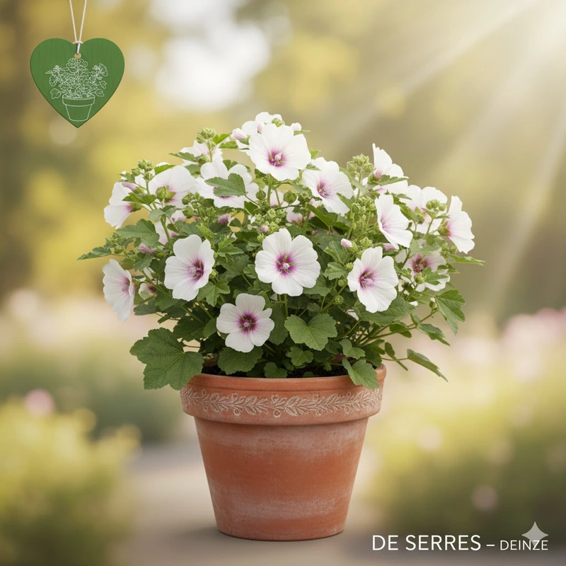 Lavatera x olbia 'Blushing Bride' P11