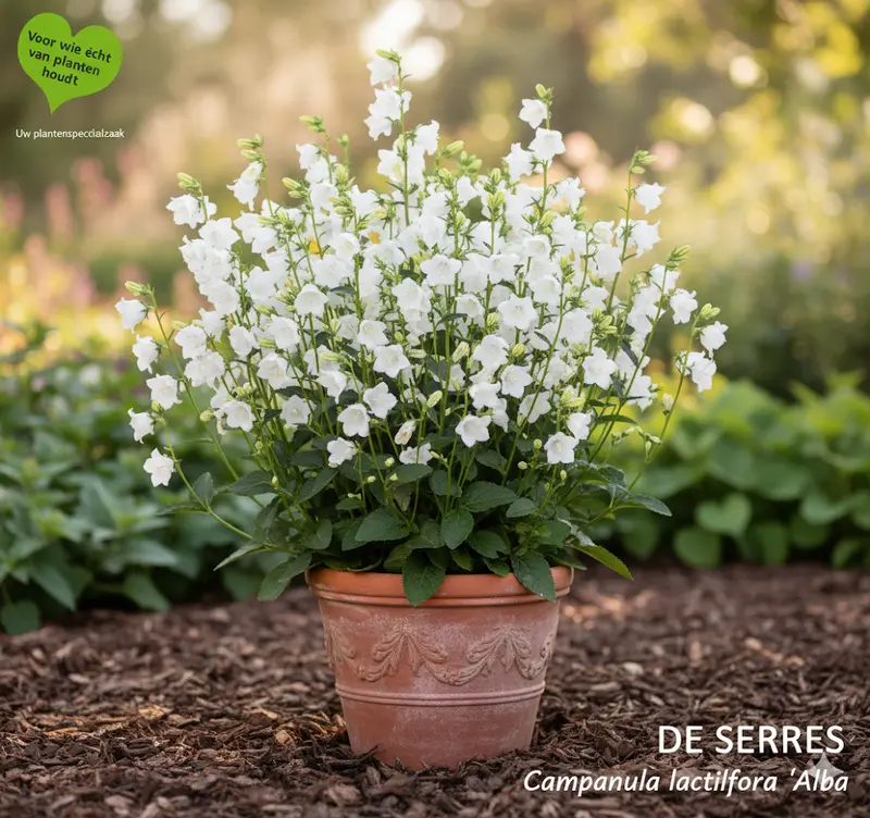 Campanula lactiflora 'Alba' P9