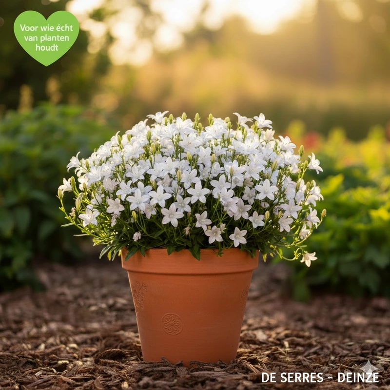 Campanula poscharskyana 'E.H. Frost' P9