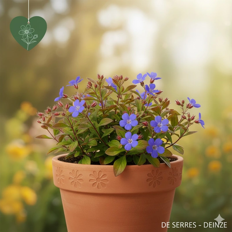 Ceratostigma willmottianum 'Forest Blue'®