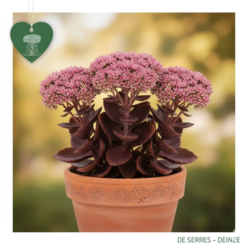 Sedum telephium 'Cherry Chocolate' P11