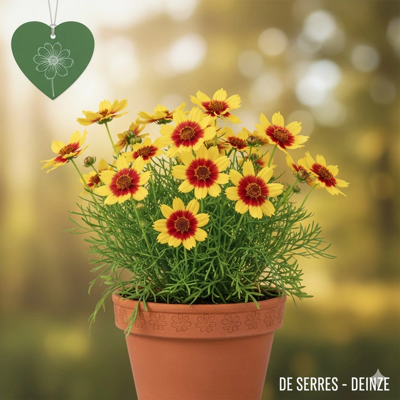 Coreopsis verticillata 'Chorasan Yellow Bicolor' P11