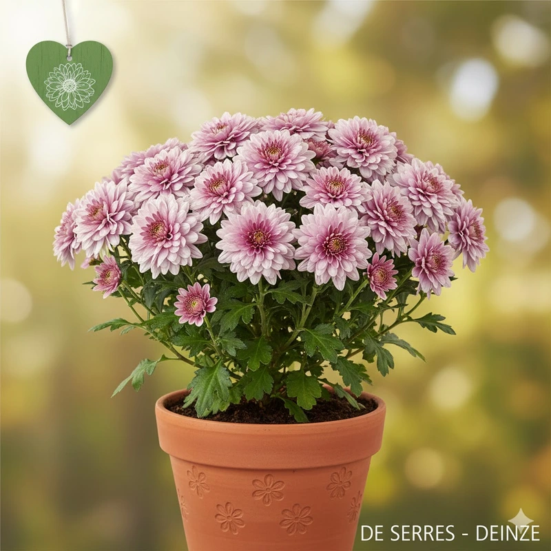 Chrysanthemum hortorum 'Rosensilber' P9