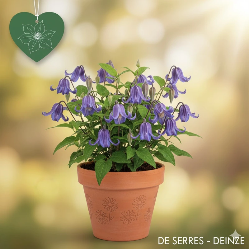 Clematis integrifolia 'Blue Ribbons' P9