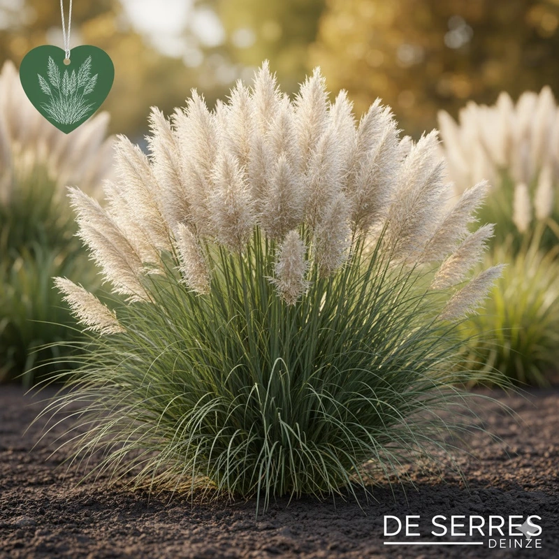 Cortaderia selloana 'White Plume' P9