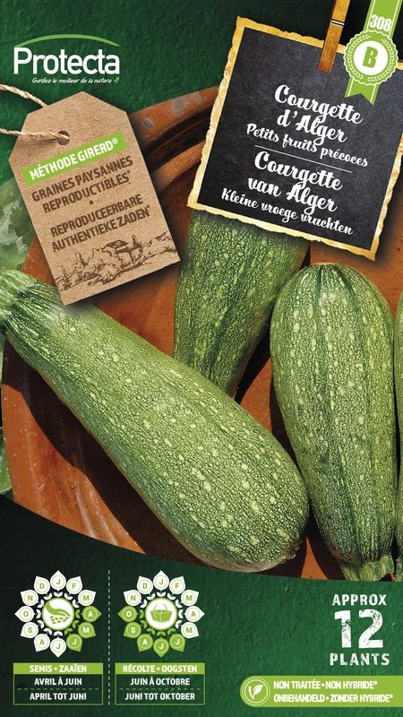 courgette kleine groene van alger