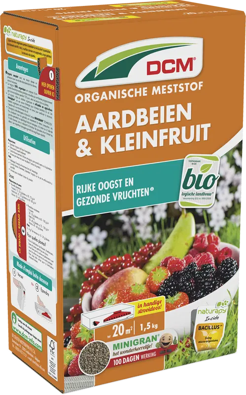 dcm aardbeien/kleinfruit 1,5kg