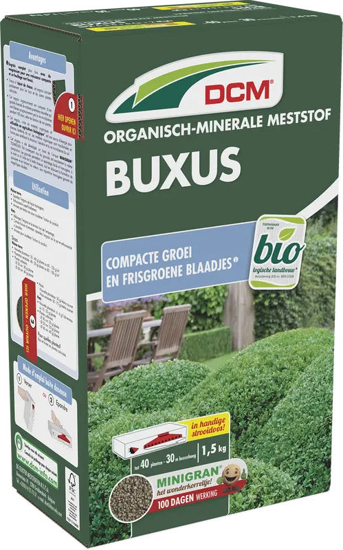 dcm meststof buxus 1,5kg