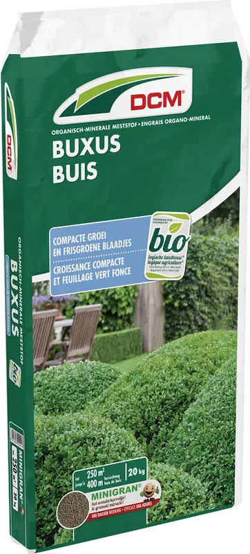 dcm meststof buxus 20kg