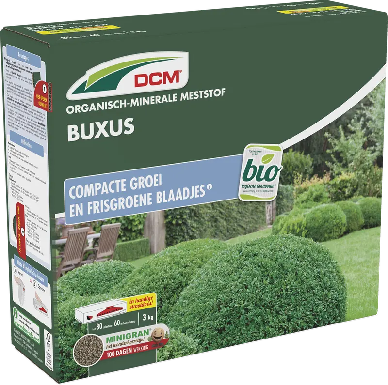 dcm meststof buxus 3kg