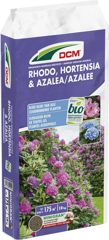 dcm meststof rhodo/hortensia/azalea 10kg