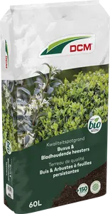 dcm potgrond buxus/bladhoudende heesters 60l