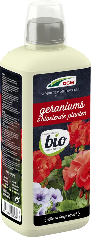 dcm vloeib geranium/bloeiende planten 0,8l