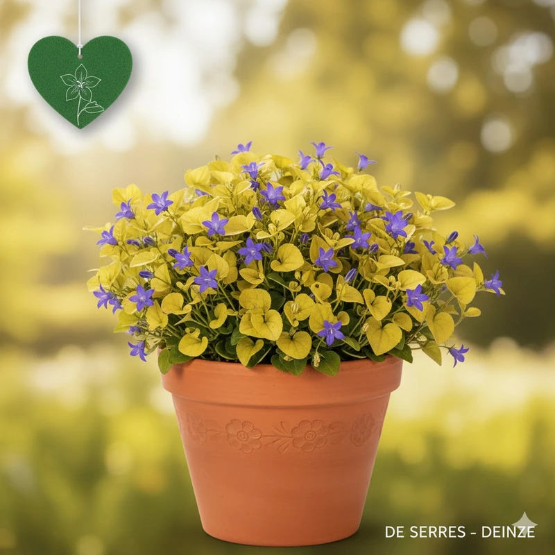 Campanula garganica 'Dickson´s Gold' P11