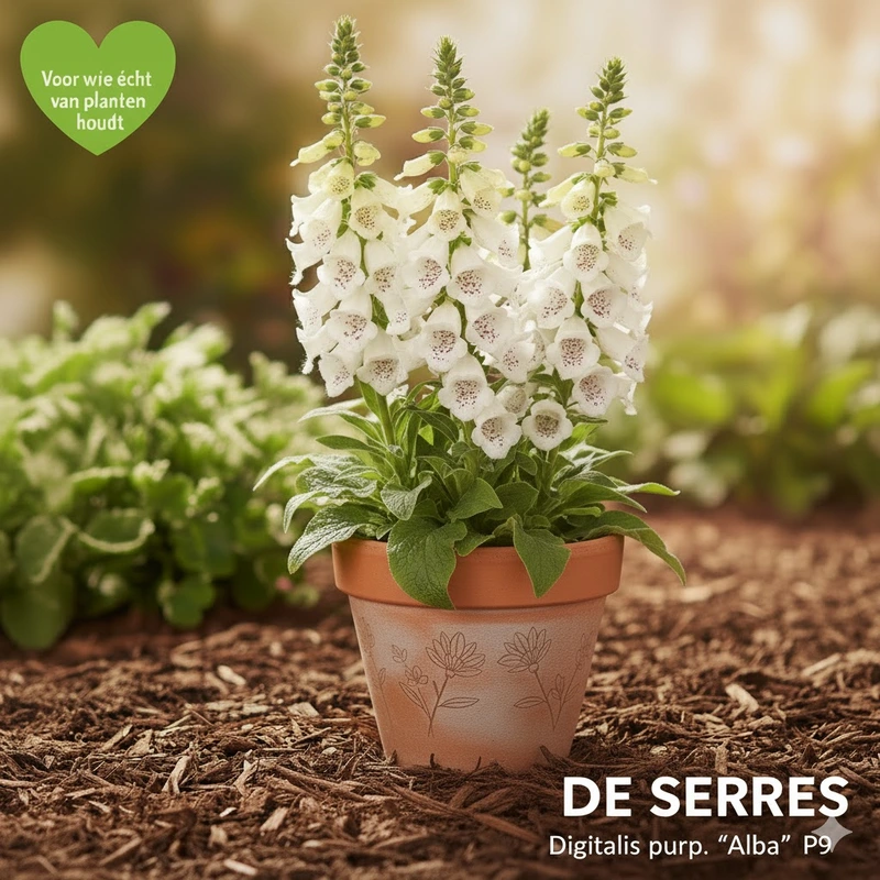 Digitalis purpurea 'Alba' P9