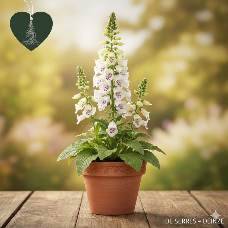 Digitalis purpurea 'Dalmatian White' P11