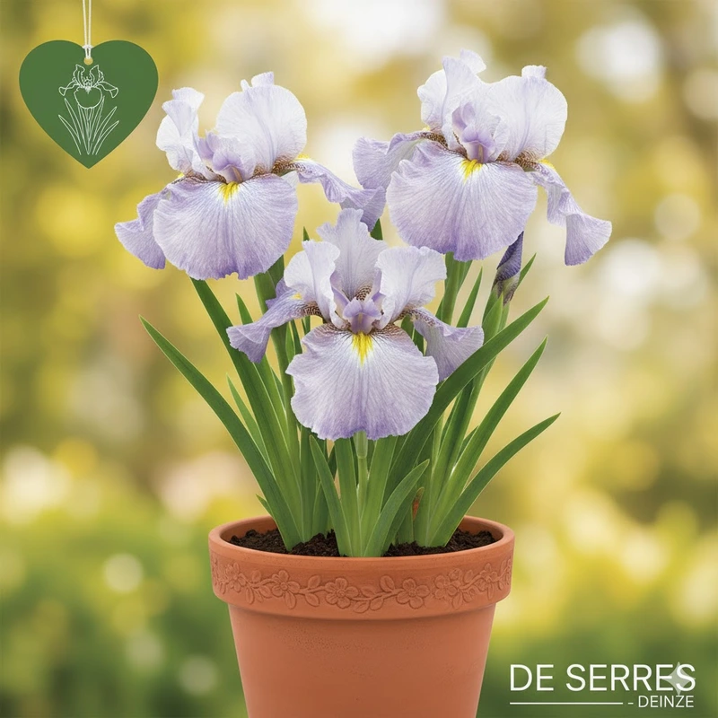 Iris ensata 'Dinner Plate® Ice Cream' P11