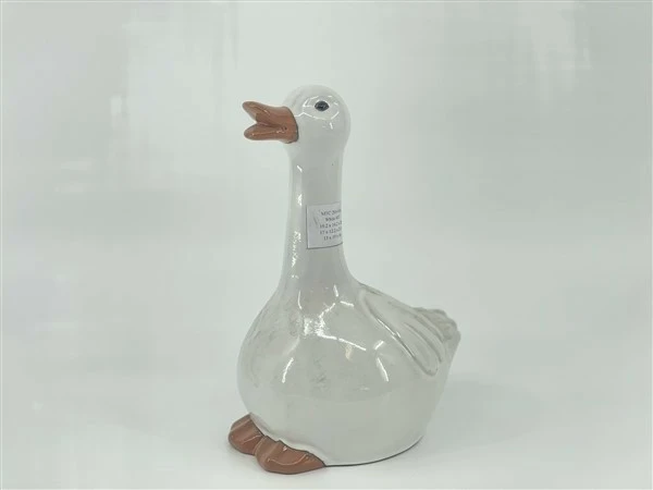 duck glazed terracotta white 19,5*14,2*h26