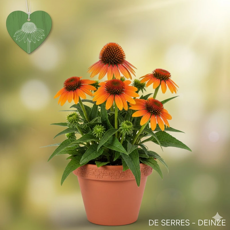 Echinacea purpurea 'Orange Skipper' P9