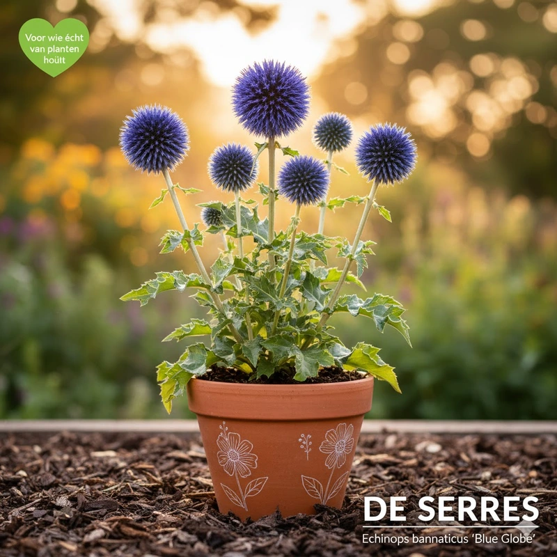 Echinops bannaticus 'Blue Globe' P9