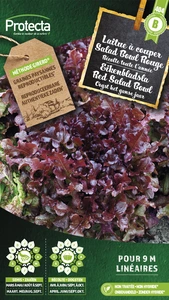 eikenbladsla rode salad bowl