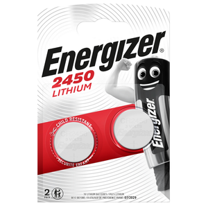 energizer lithium 3v cr2450 bl2