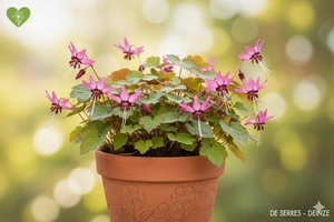 Epimedium grandiflorum 'Rubinkrone' P9