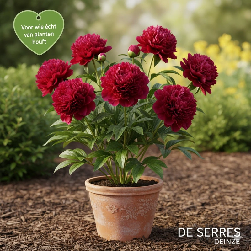 Paeonia lactiflora 'Felix Crousse' C1