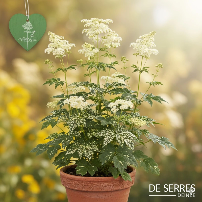 Filipendula ulmaria 'Variegata' P9