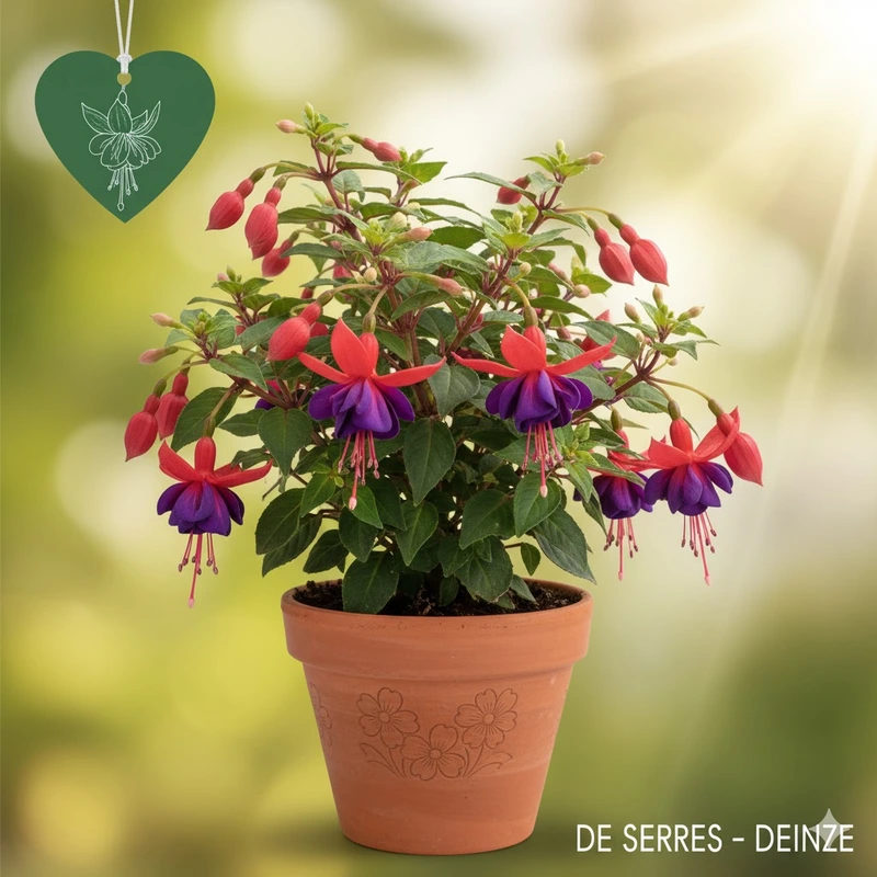 Fuchsia 'Mrs. Popple' P9